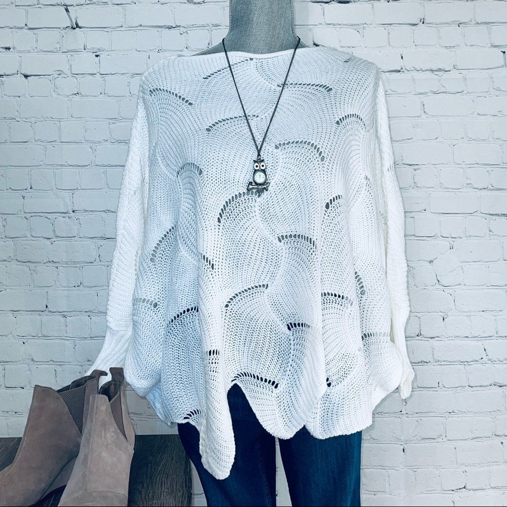 White Knit Sweater